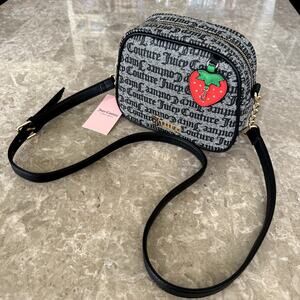 Juicy Couture Freshly Picked Camera Bag Black Liquorice
